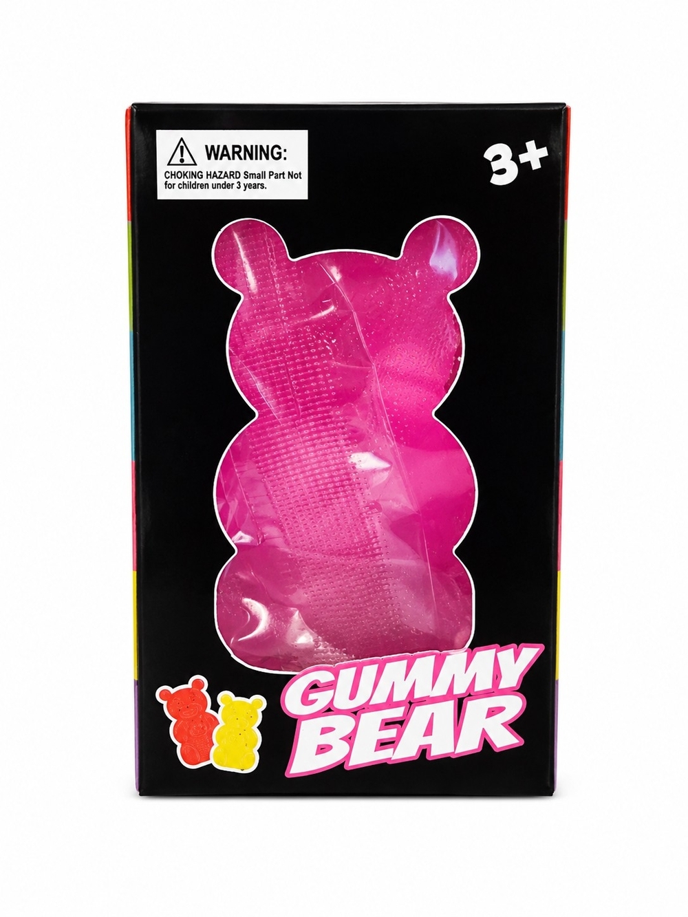 GUMMY BEAR PINK SENSORY SQUISHY TOY